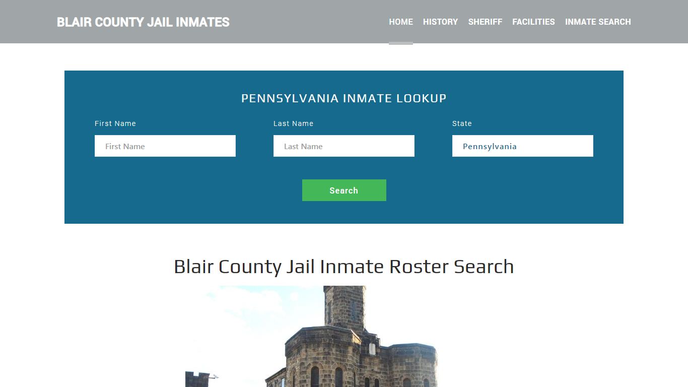 Blair County Jail Inmate Roster Lookup, Hollidaysburg, PA